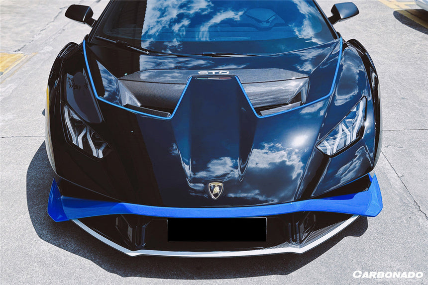 2021-UP Lamborghini Huracan STO Dry Carbon Fiber Down-Front Lip