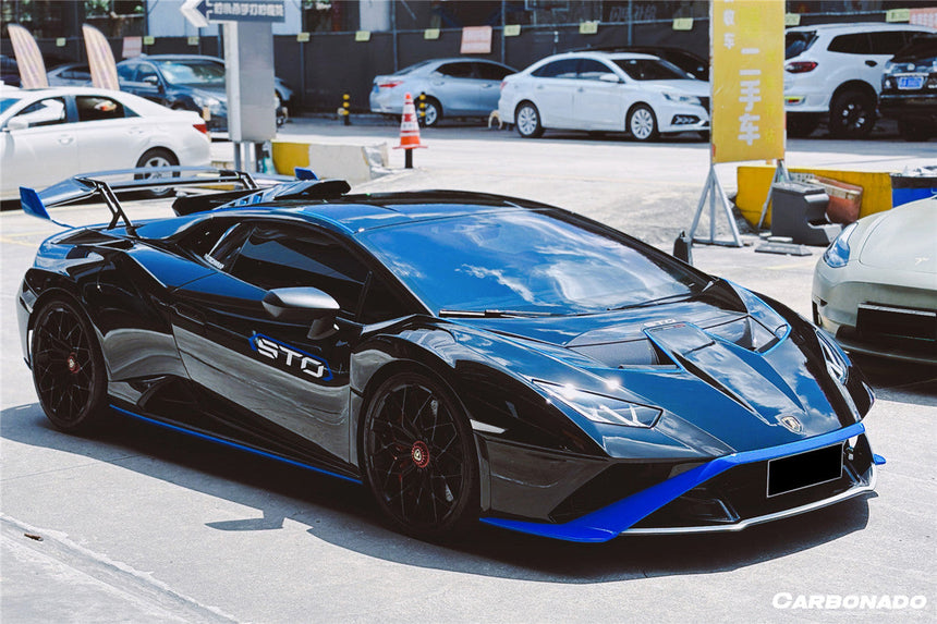 2021-UP Lamborghini Huracan STO Dry Carbon Fiber Hood Vents