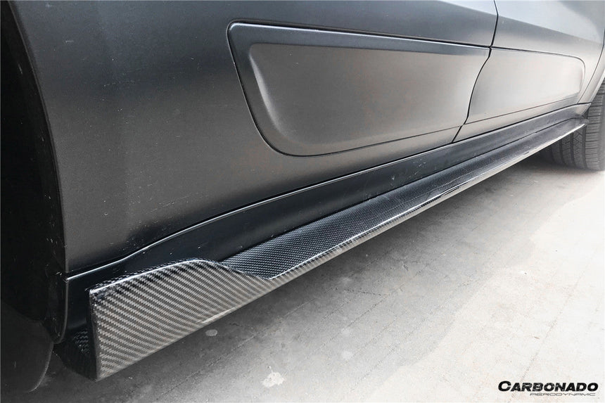 2018-2021 Porshe Macan TA Style Carbon Fiber Side Skirts