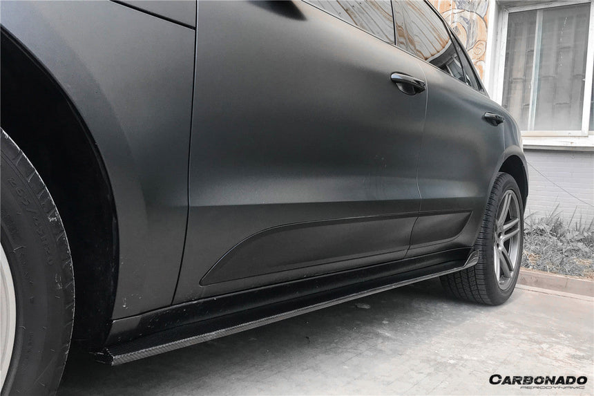 2018-2021 Porshe Macan TA Style Carbon Fiber Side Skirts