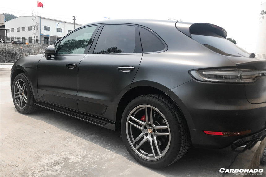 2018-2021 Porshe Macan TA Style Carbon Fiber Side Skirts