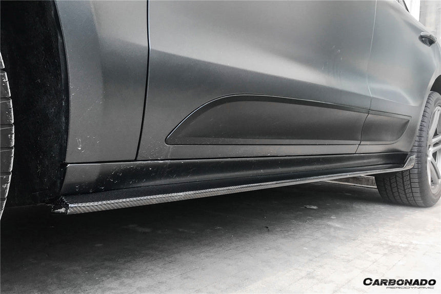 2018-2021 Porshe Macan TA Style Carbon Fiber Side Skirts