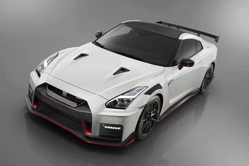 2017-2022 Nissan GTR R35 EBA Nismo Carbon Fiber Front Lip - For Original NISMO Only