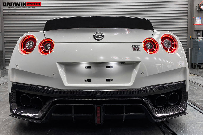 2017-2022 Nissan GTR R35 EBA BKSS Style Carbon Fiber Rear Diffuser