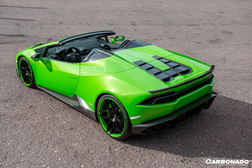 2015-2020 Lamborghini Huracan LP610/LP580 NVT Style Carbon Fiber Trunk Spoiler