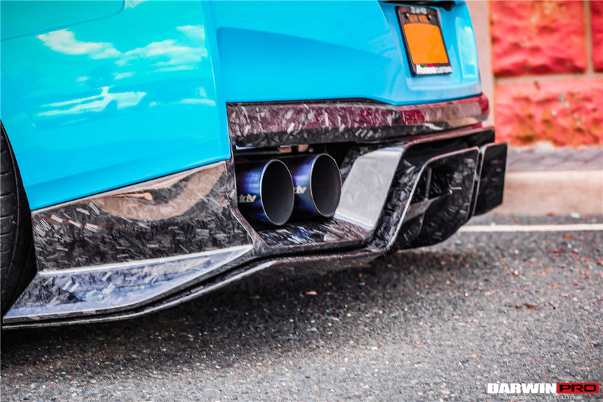 2017-2022 Nissan GTR R35 EBA BKSS Style Carbon Fiber Rear Diffuser