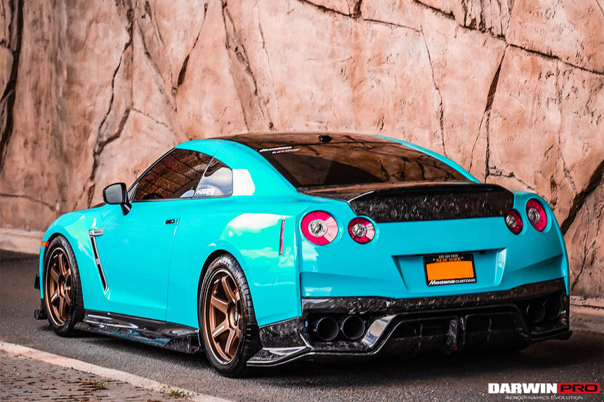 2017-2022 Nissan GTR R35 EBA BKSS Style Carbon Fiber Rear Diffuser