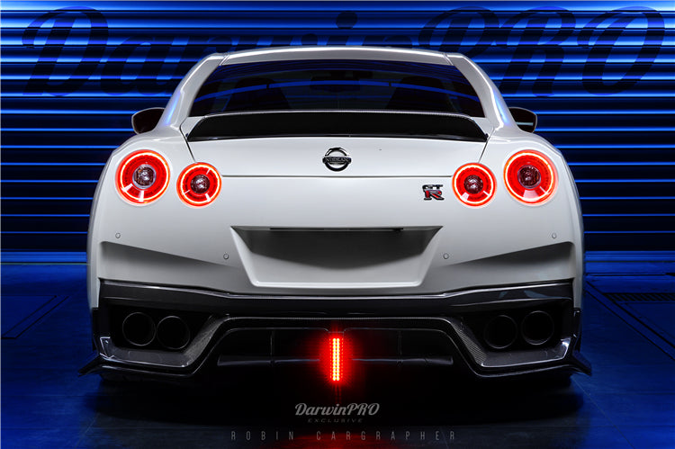 2017-2022 Nissan GTR R35 EBA BKSS Style Carbon Fiber Rear Diffuser