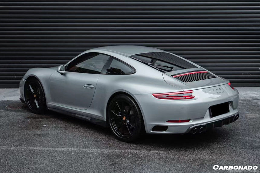 2016-2019 Porsche 911 991.2 Carrera/Targa/S/4S/GTS OD Style Quad Exhaust Rear Lip