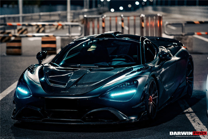 2017-2021 McLaren 720s Se²NWB Style Carbon Fiber Front Lip