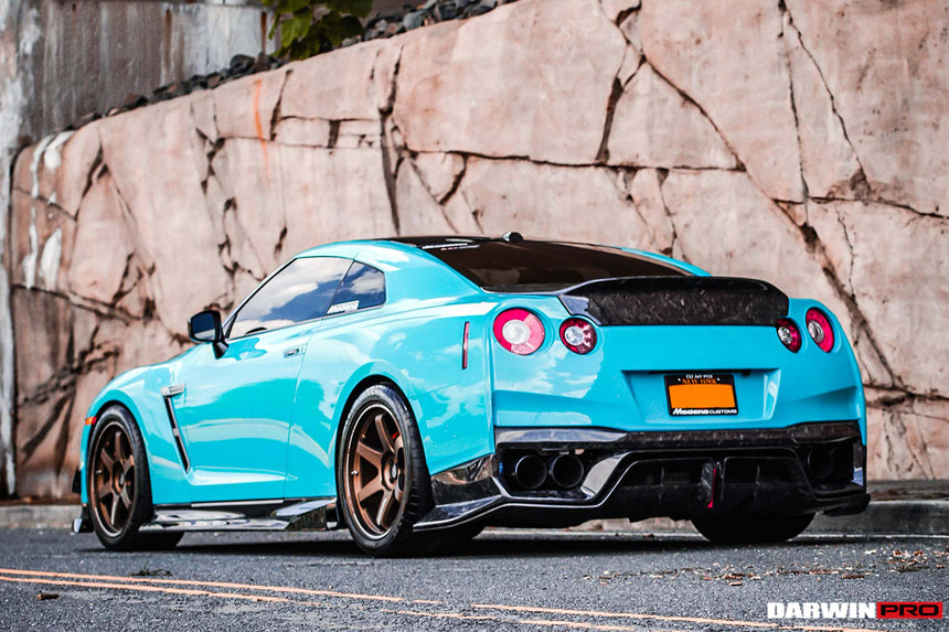 2017-2022 Nissan GTR R35 EBA BKSS Style Carbon Fiber Rear Diffuser