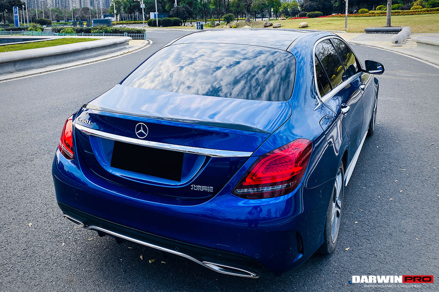 2015-2021 Mercedes Benz C-Class W205 Sedan Trunk Spoiler
