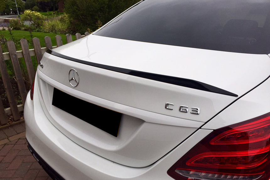 2015-2021 Mercedes Benz C-Class W205 Sedan Trunk Spoiler