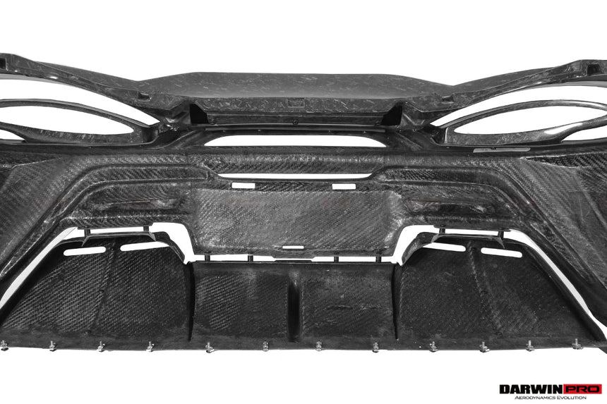 2018-2021 McLaren 600lt BKSS Style Partial Carbon Fiber Rear Bumper