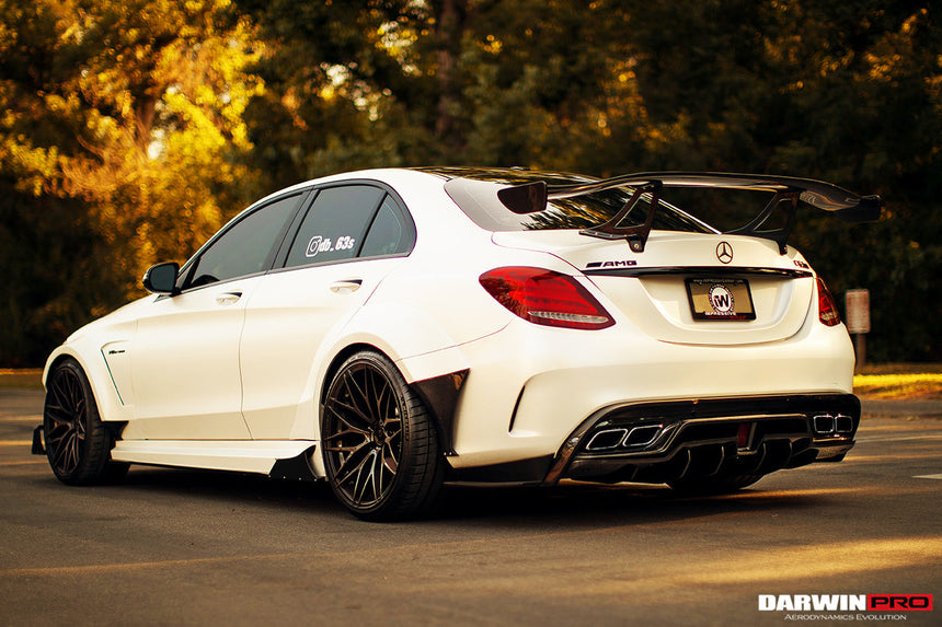 2015-2021 Mercedes Benz W205 C63/S AMG Sedan IMP Performance Carbon Fiber Rear Diffuser