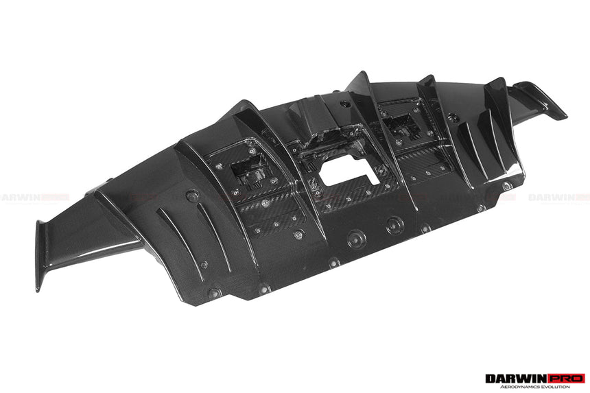 2018-2022 Ferrari 488 Pista Carbon Fiber Rear Diffuser