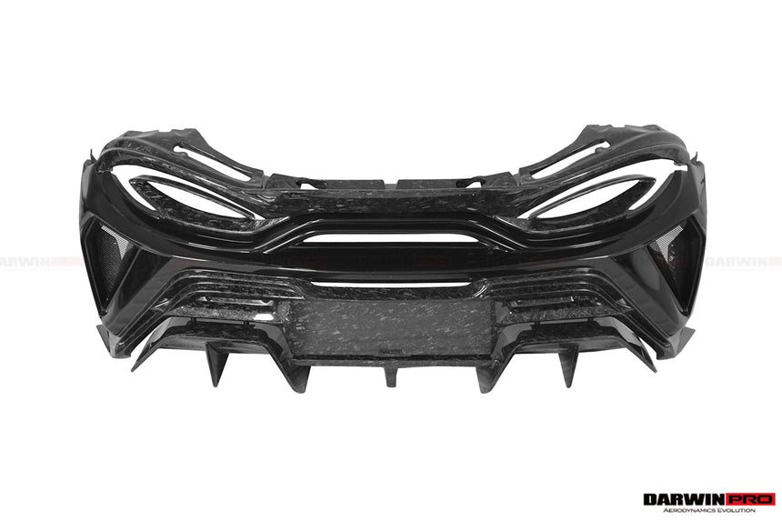 2018-2021 McLaren 600lt BKSS Style Partial Carbon Fiber Rear Bumper