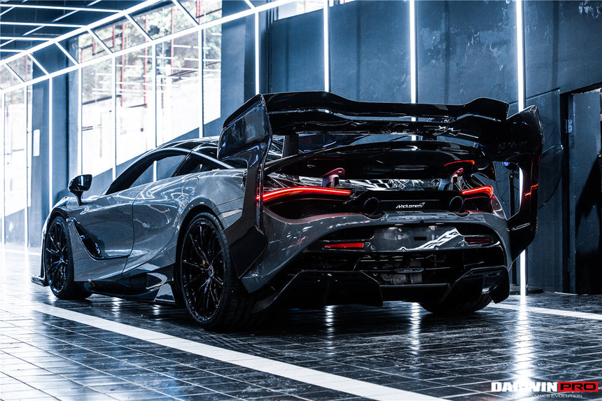 2017-2021 McLaren 720s BKSS Style Carbon Fiber Rear Diffuser