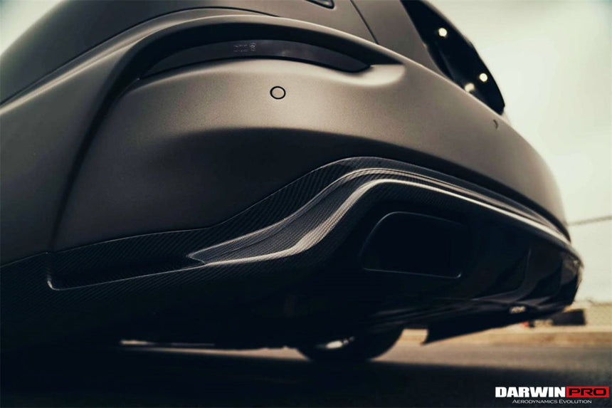 2016-2020 Rolls-Royce Wraith/Dawn BKSS Style Partial Carbon Fiber Rear Bumper