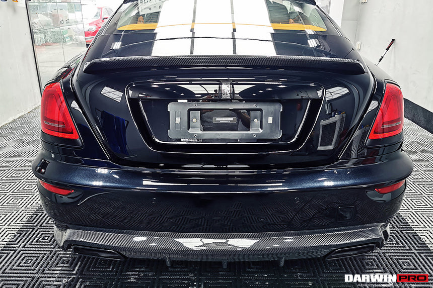 2016-2020 Rolls-Royce Wraith BKSSII Style Carbon Fiber Trunk Spoiler