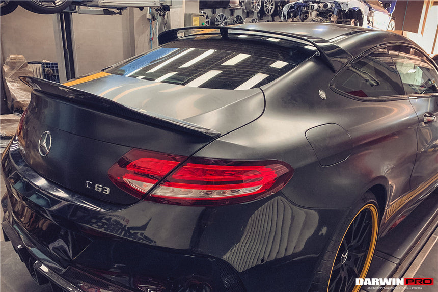2015-2021 Mercedes Benz C-Class W205 Coupe IMP Performance Carbon Fiber Roof Spoiler