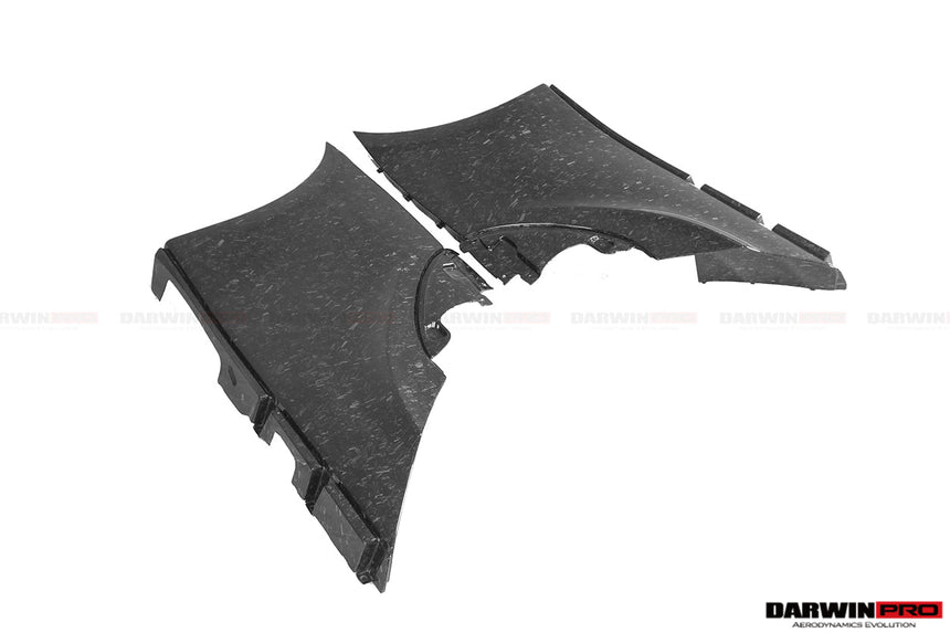 2018-2021 McLaren 600lt Cabon Fiber Quarter Panel Rear Side Skirts