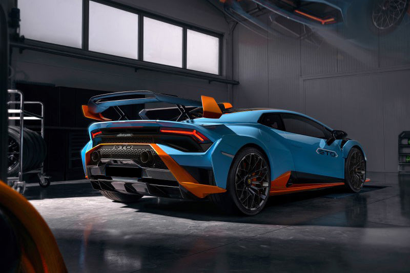 2021-UP Lamborghini Huracan STO Dry Carbon Fiber Rear Diffuser
