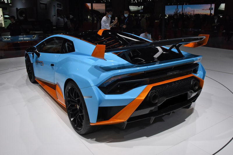 2021-UP Lamborghini Huracan STO Dry Carbon Fiber Rear Diffuser