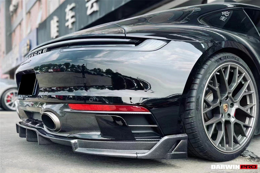 2019-2023 Porsche 911 992 Carrera/Targa S/4/4S/GTS SD-Sport Design Rear Lip (Dont Fit Normal Bumper)