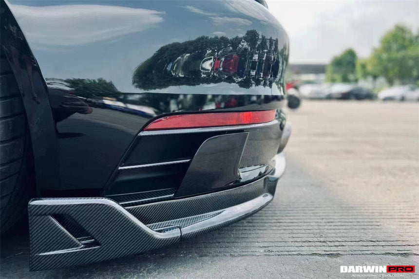 2019-2023 Porsche 911 992 Carrera/Targa S/4/4S SD-Sport Design Modl BKSS Style Rear Lip