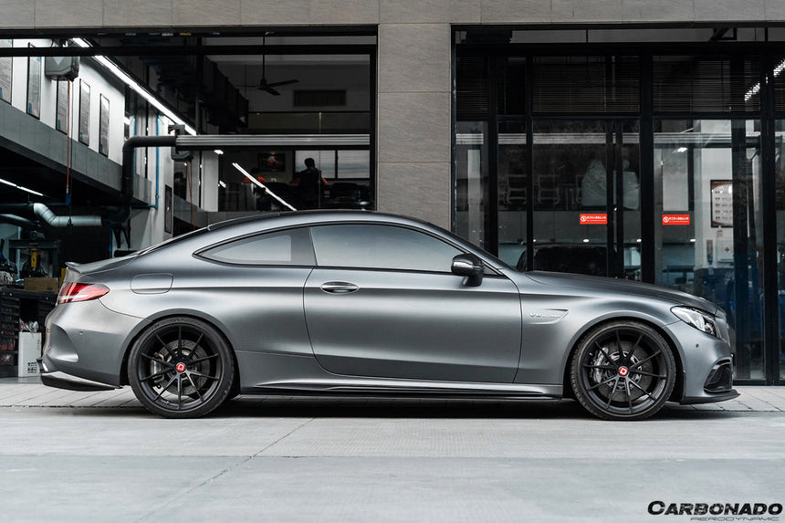 2015-2021 Mercedes Benz C-Class W205 Coupe PS Style Side Skirts
