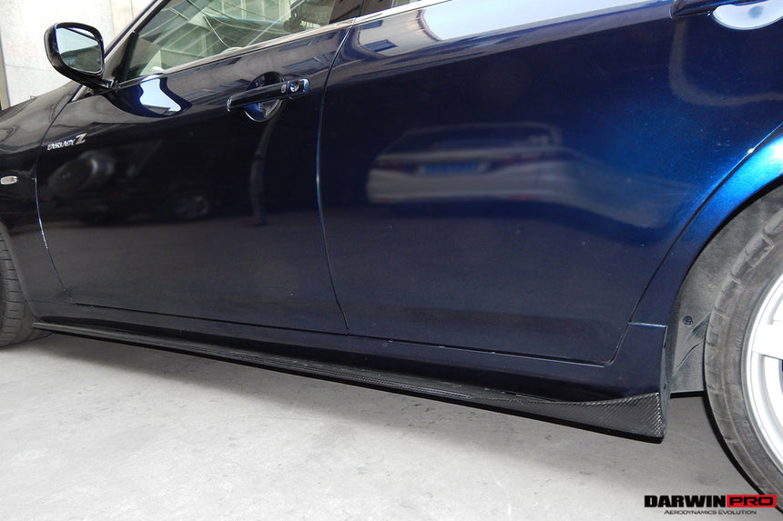 2007-2013 Infiniti G35/G37 Sedan BS Style Carbon Fiber Side Skirts Under Board