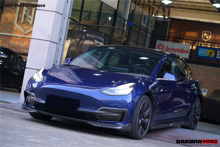 2017-2023 Tesla Model 3 IMP Performance Carbon Fiber Front Lip