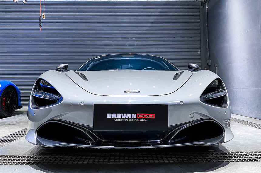 2017-2020 McLaren 720s Dry Carbon Fiber Headlight Inserts Tim Replacement