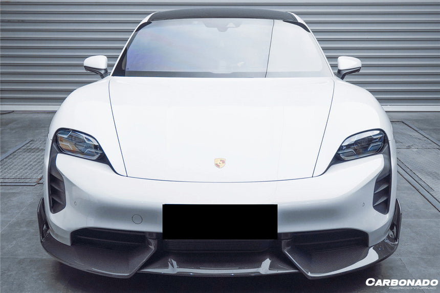 2019-2023 Porsche Taycan/4/4S/GTS/TURBO CADO Style Front Lip