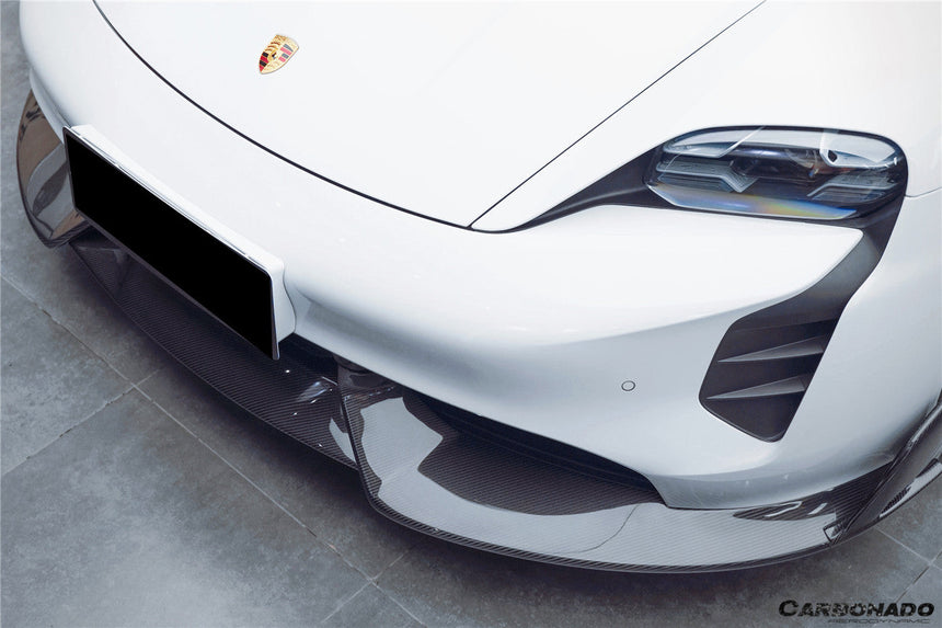 2019-2023 Porsche Taycan/4/4S/GTS/TURBO CADO Style Front Lip