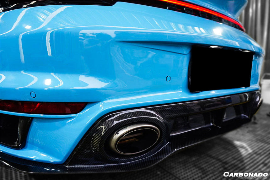 2019-2023 Porsche 911 992 Carrera/S/4/4S/Targa/Cabriolet Turbo Style Rear Bumper