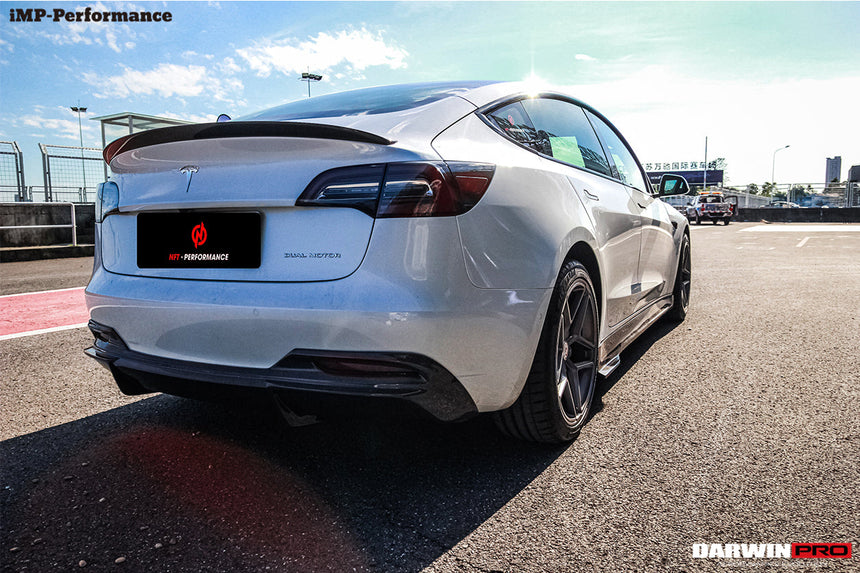 2017-2023 Tesla Model 3 IMP Performance Carbon Fiber Trunk Spoiler