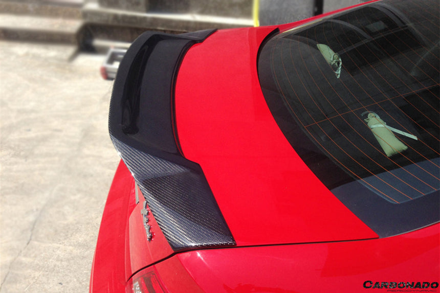 Mercedes Benz W204 C Class/ C63 AMG Coupe RT Style Carbon Fiber Trunk Spoiler