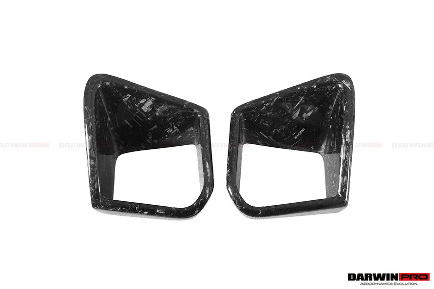 2017-2022 Nissan GTR R35 EBA BKSS Style Carbon Fiber Front Bumper Vents
