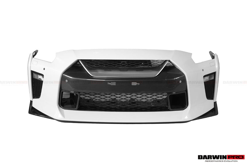 2017-2022 Nissan GTR R35 EBA BKSS Style Carbon Fiber Front Bumper Vents