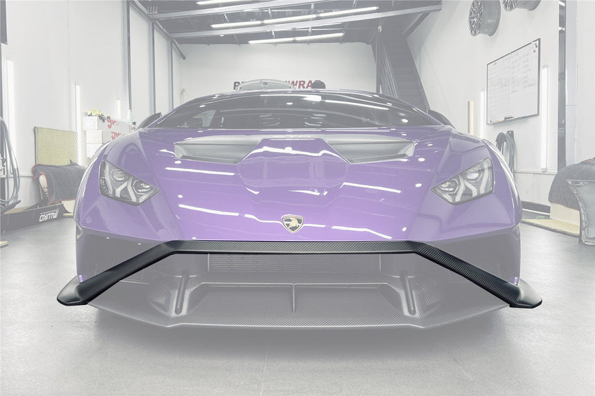 2021-UP Lamborghini Huracan STO Dry Carbon Fiber UP-Front Lip