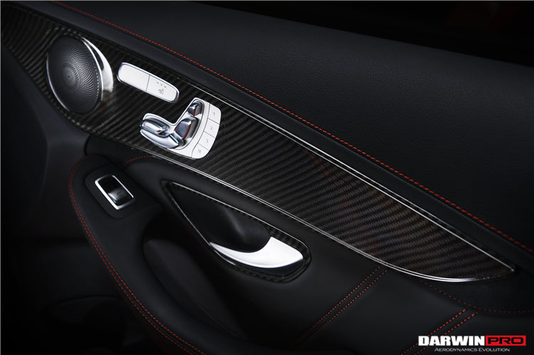 2015-2021 Mercedes Benz W205 C63/S AMG Sedan Dry Carbon Fiber Interior
