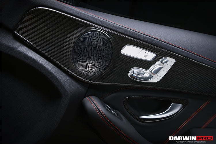 2015-2021 Mercedes Benz W205 C63/S AMG Sedan Dry Carbon Fiber Interior