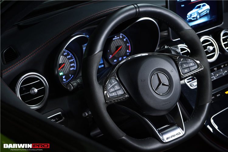 2015-2021 Mercedes Benz W205 C63/S AMG Sedan Dry Carbon Fiber Interior
