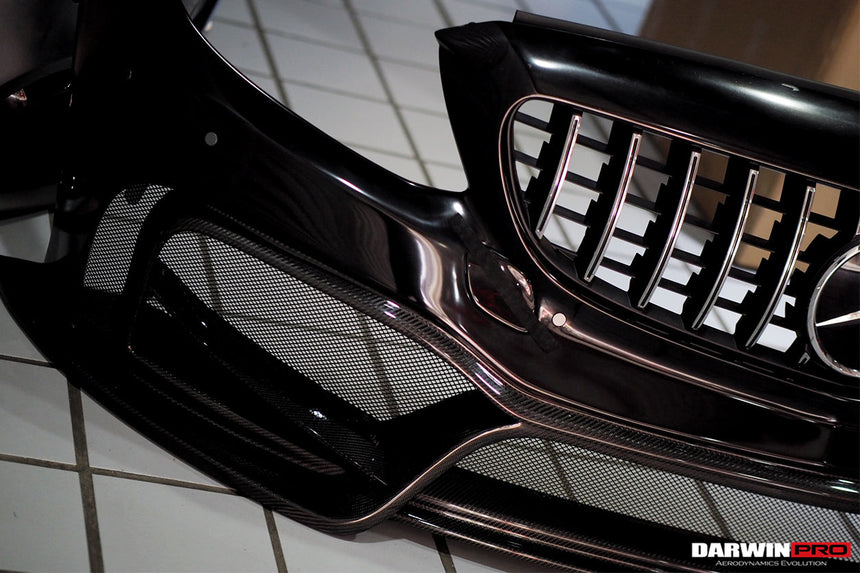 2015-2021 Mercedes Benz W205 C63/S AMG Sedan IMP Performance Partial Carbon Fiber front bumper