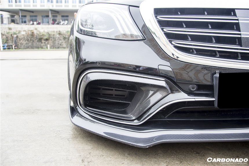 2017-2020 Mercedes Benz S63 W222 Sedan BRS Style Front Lip