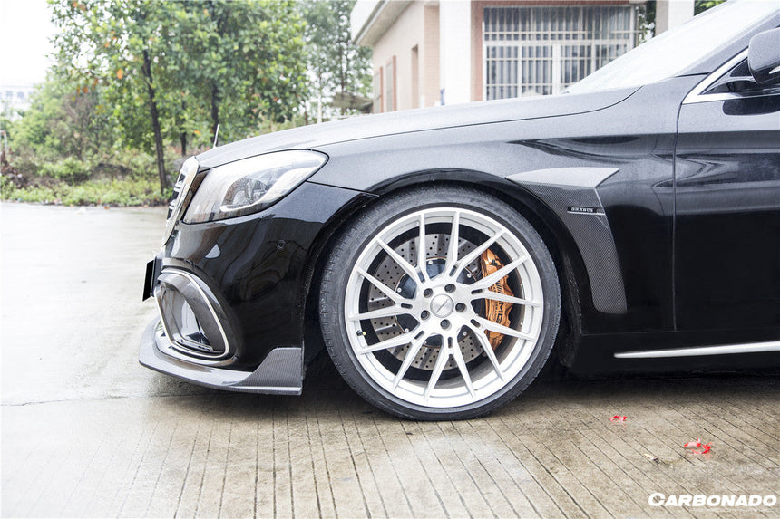 2017-2020 Mercedes Benz S63 W222 Sedan BRS Style Fender Vents