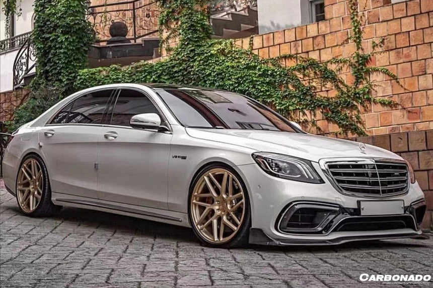 2017-2020 Mercedes Benz S63 W222 Sedan BRS Style Front Lip
