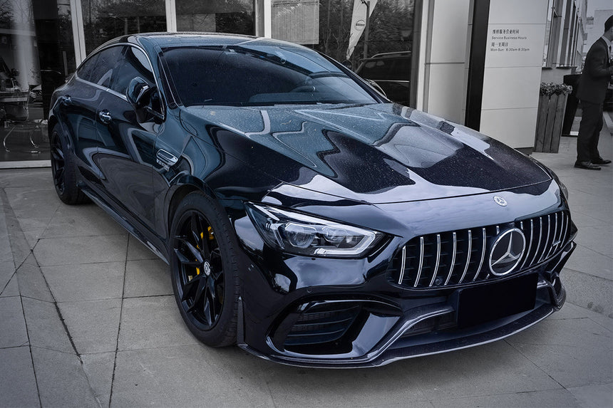 2019+ Mercedes Benz AMG GT63/S 4Door Coupe X290 Carbon Fiber Front Lip